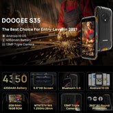 DOOGEE S35 Rugged Phone 2GB+16GB